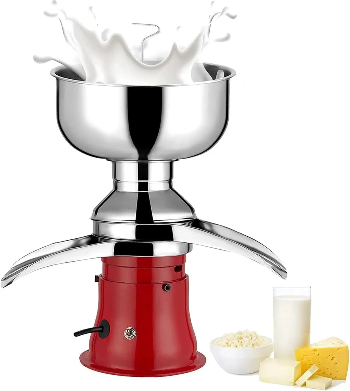 Beurre et Lait électrique, pour centrifugeuse Professionnelle pour la Production de Lait de chèvre, Séparateur de crème, de Vache et de Ferme