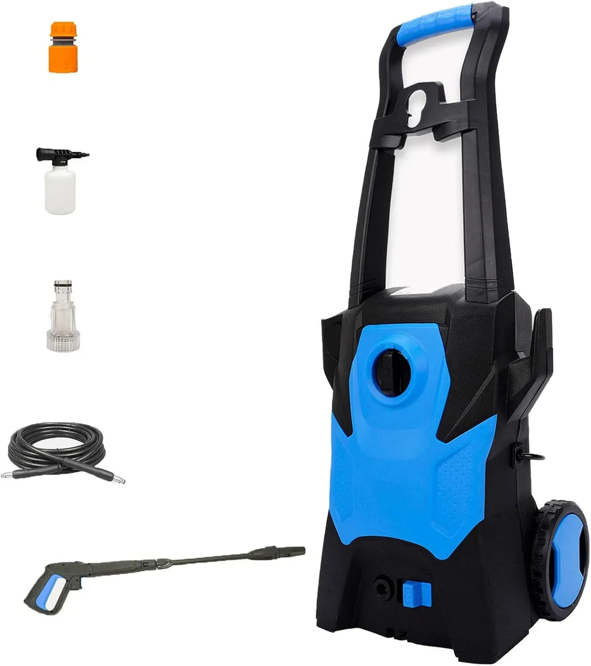 Nettoyeur haute pression, 1500 W, professionnel, bleu