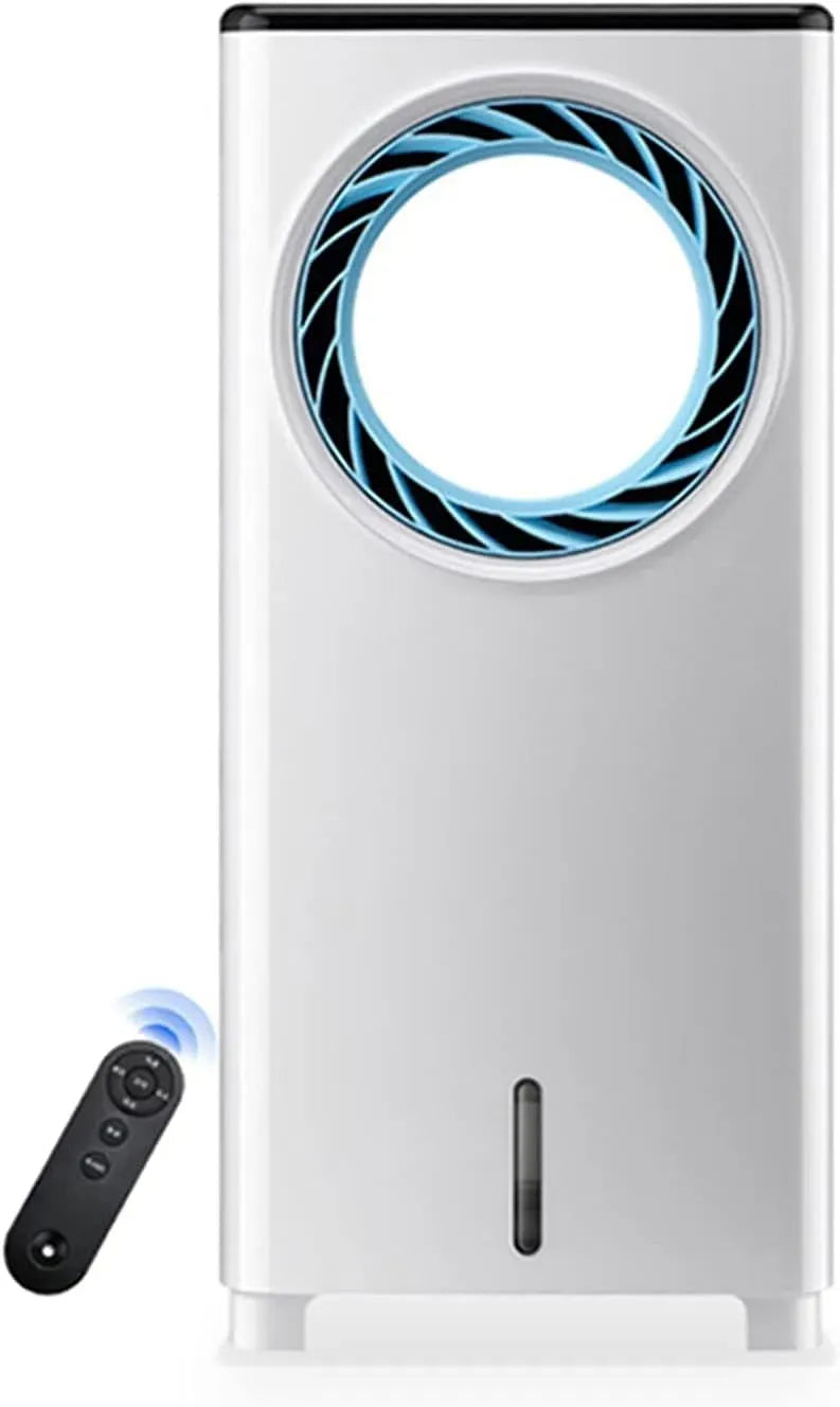 Climatiseur, 4 L, classe énergétique A, Climatiseur 10000BTU, portable, 3 vitesses, grand réservoir, Affichage LED Télécommande, Mobile Portable