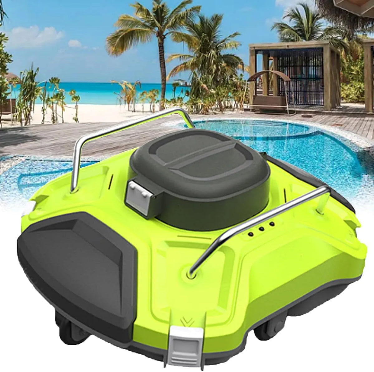 robot nettoyeur de piscine, pour piscines hors sol et creusées