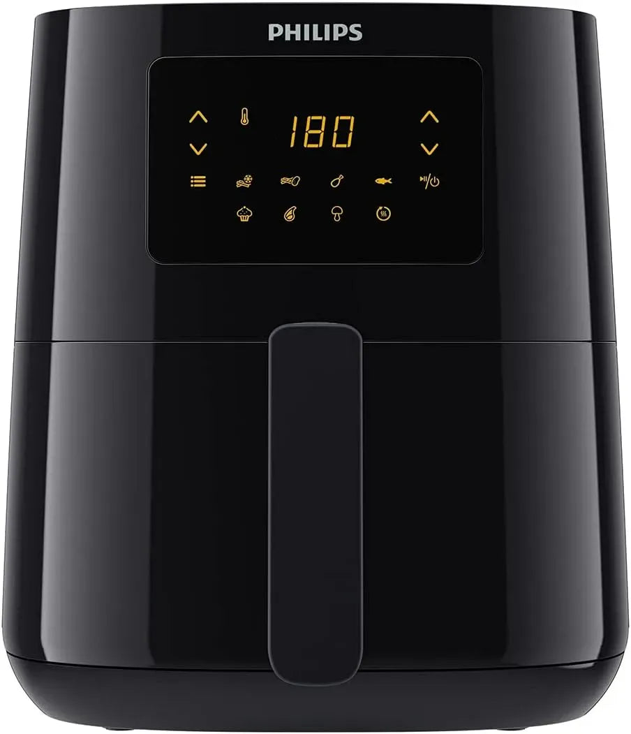 Philips HD9252/90 Friteuse à air chaud, 3000 L, application, dalle IPS, 90% de graisse en moins grâce à la technologie Rapid Air, 4.1 L, 0.8 Kg