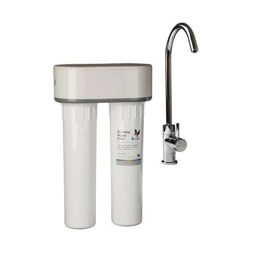 Évier de cuisine, Purificateur d'eau Doulton duo-hip biotect anti fluor sous évier équipé de robinet eau pure