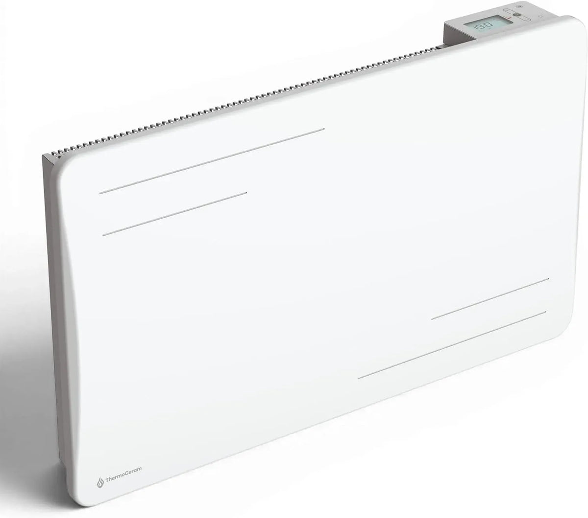 Radiateur électrique, 1500 W, blanc, appareil de chauffage, électrique connecté 1500W à inertie sèche céramique horizontal Blanc Alice