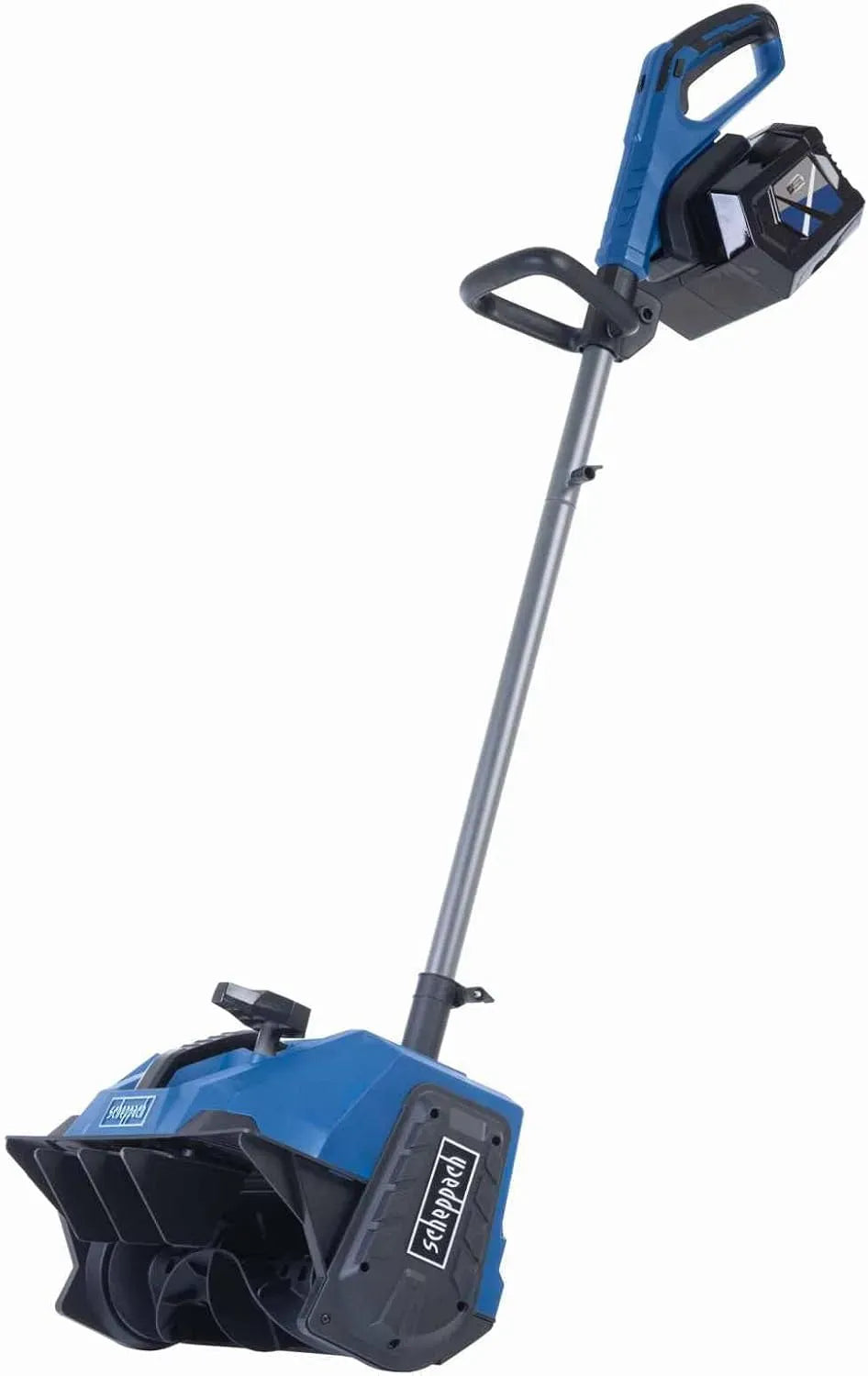 Scheppach BC-SNB410-X 20VIXES batterie, chargeur, machine de déneigement, 40 cm, 6 m, 20 cm, sans fil