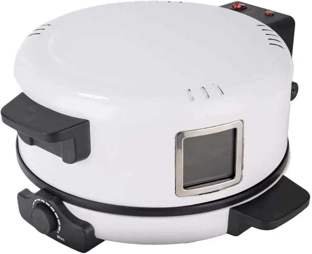 Four électrique à pizza, 1800 W, blanc, four de cuisson