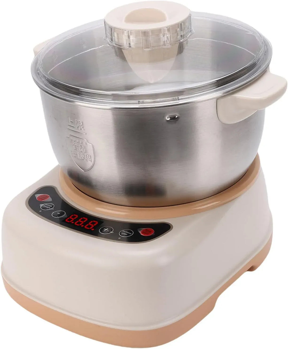 Machine à Pâte, 5 L, 120 W, 220 V, pizza, acier inoxydable, pour Pain