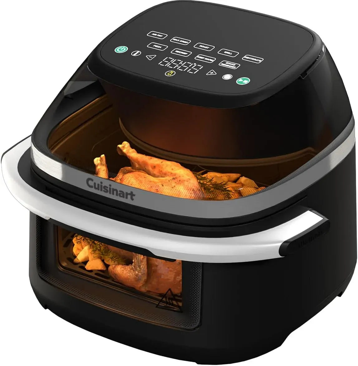 Friteuse à air chaud, 8,5 L, gril, pizza, pâtisserie, Fenêtre 280°, 230°C, Sans PFAS