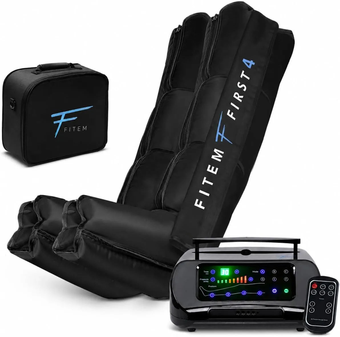 FIRST 4 Taille M, Bottes de pressothérapie 4 Chambres FITEM