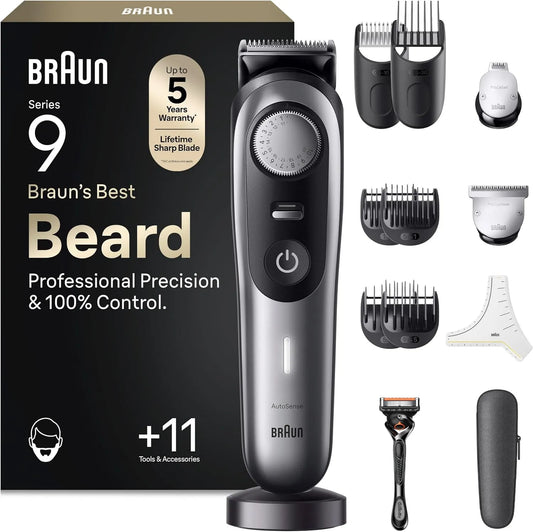Braun Series 9 BT9440 Tondeuse Barbe Homme, Noire