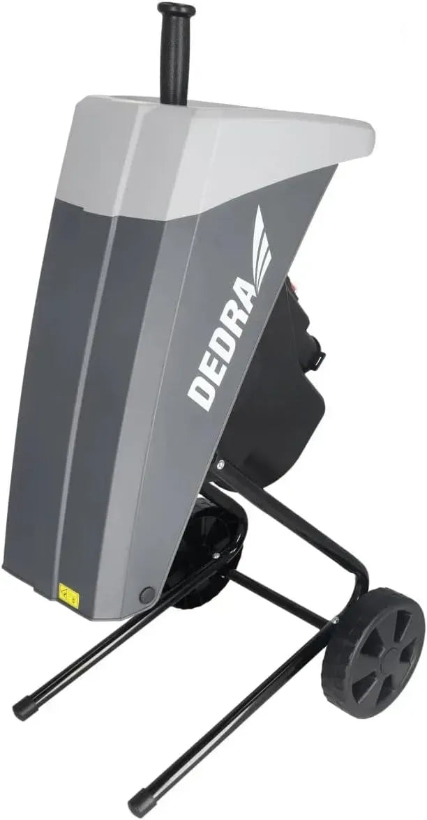 DEDRA 2500 Broyeur de végétaux électrique W, pour broyeur de branches pour jardin et entretien des déchets verts, diamètre de coupe 45 mm, vitesse