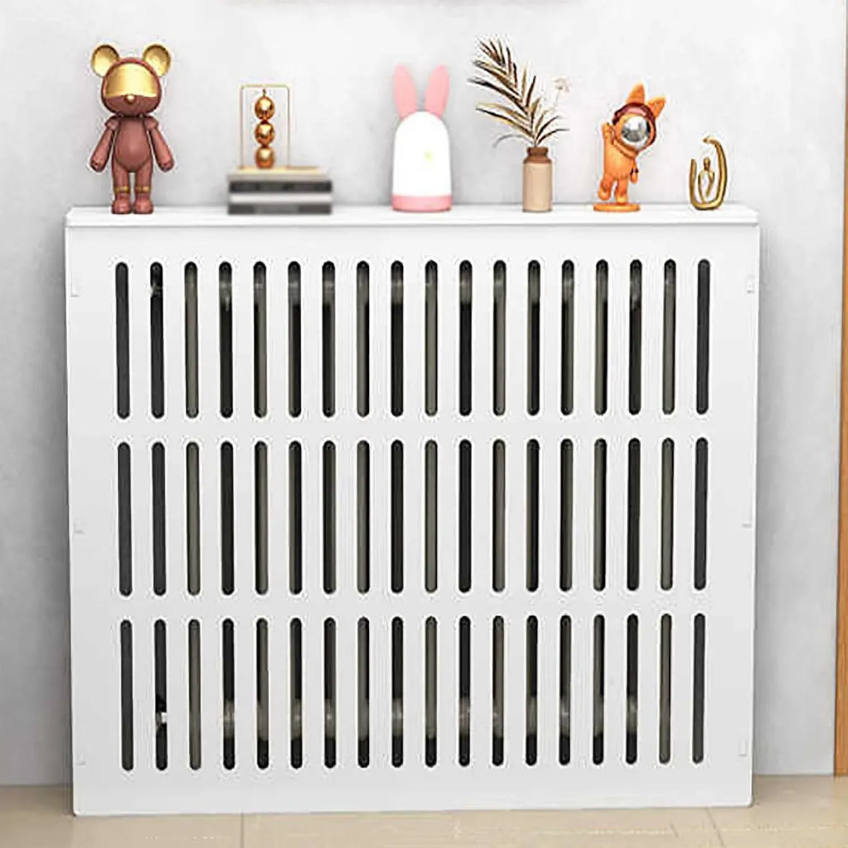 Radiateur électrique, décoration de salon, appareil de chauffage, Cache-radiateur à lattes verticales