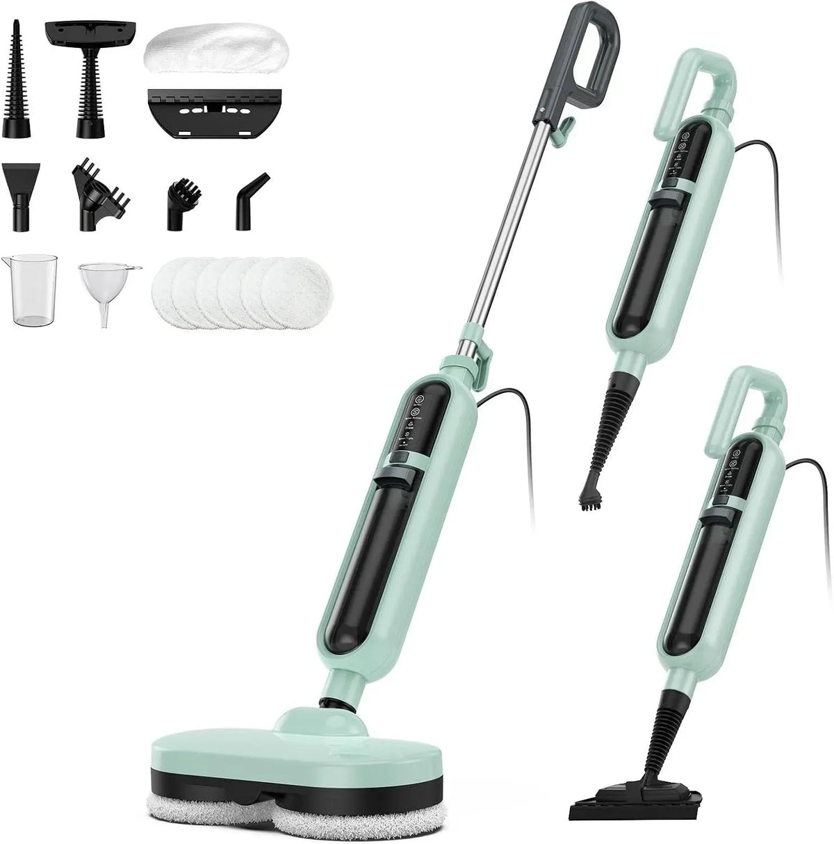 Nettoyeur vapeur, appareil de nettoyage à vapeur, Nettoyeur Vapeur Balai Vapeur Multifonction