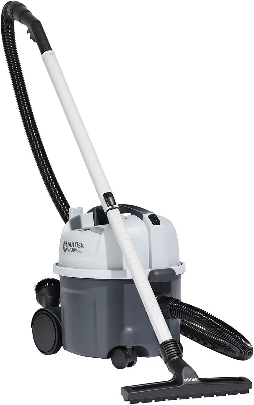 Aspirateur, 10 L, 110 W, Aspirateur VP300 15m, gris, Nilfisk Câble Two Speed 215-110W 220-150MBAR 10L