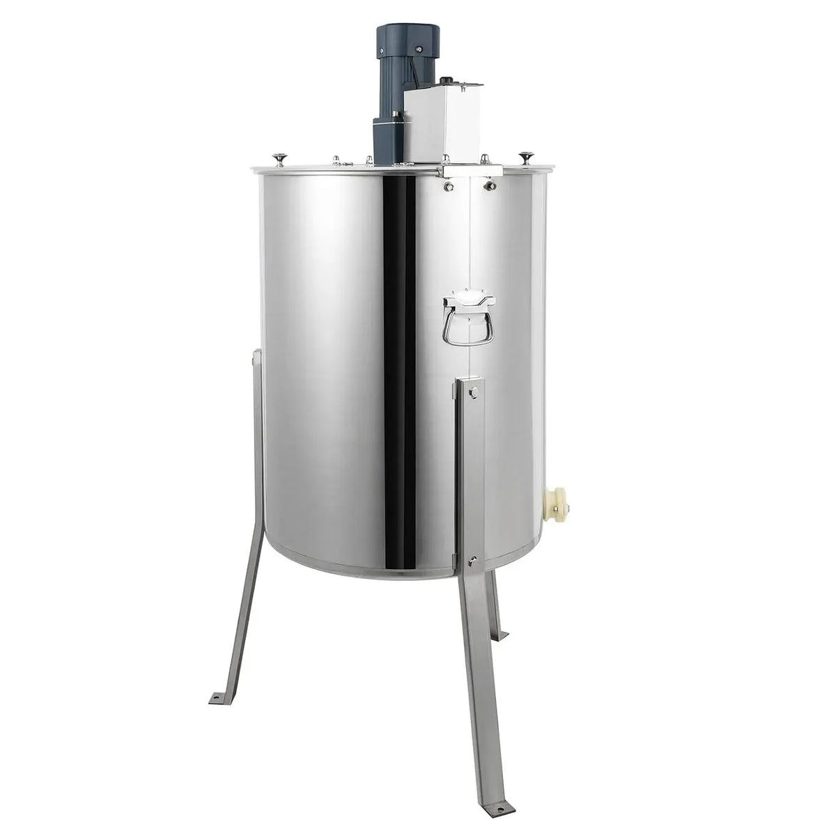 Valve à miel électrique, Essoreuse diagonale, Essoreuse à miel électrique 4 alvéoles, En acier inoxydable, Extracteur de miel