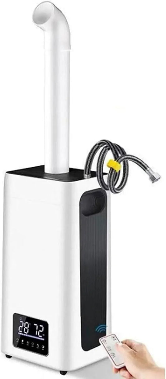 12H 2000ml/h Humidificateur, adaptateur, humidificateur industriel, 23,8 L, 6 M, minuteur, professionnel, 5 vitesses, bureau plantes serre