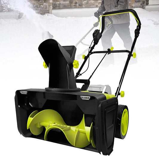 2Batteries Moteur, machine de déneigement, 40 V, 2 zones de température