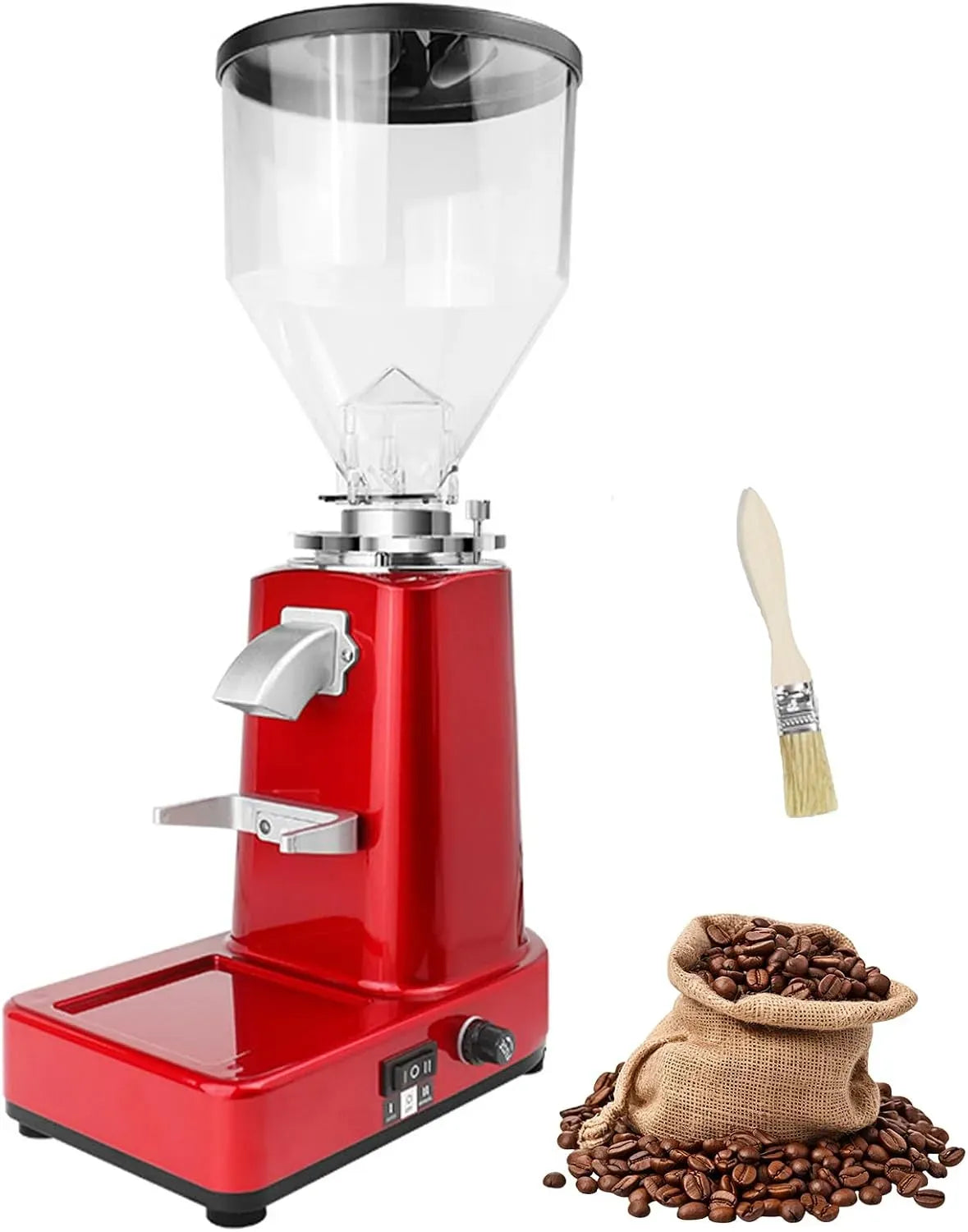 Machine À Caf, Moulin, broyeur à grains de café, machine à café électrique, 1500 Ml, professionnel, amovible, pour la Maison/Commerciale