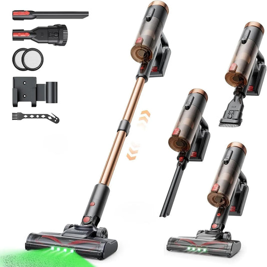 Aspirateur P11 50Mins, 500 W, appareil électrique d'aspiration, Proscenic P11 Ultra Nouveau Aspirateur Balai sans Fil