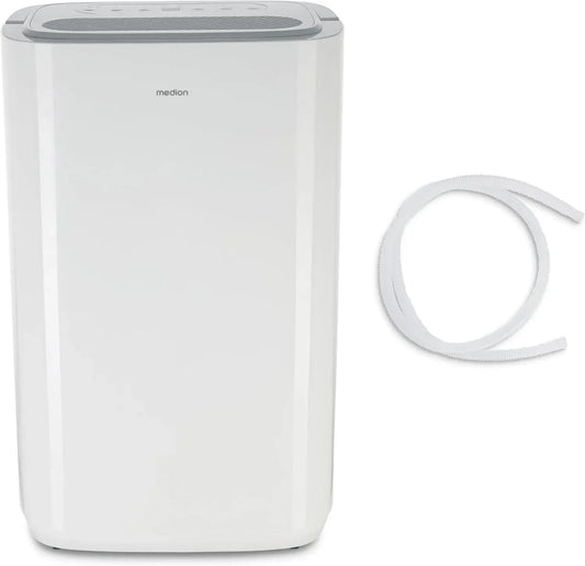 Déshumidificateur, 5.4 L, 43 dB, MEDION DH20 20Liter/24h, roulettes de déplacement, minuteur, grand réservoir, silencieux, MD12048