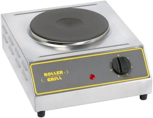 Grill, Portable, 2000 W, 230 mm, 2 kW, thermostat, professionnel, acier inoxydable