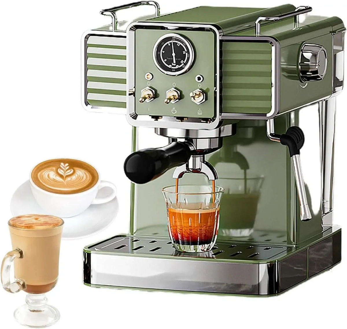 Mousseur à lait, 1,6 L, émulsionneur à lait, grand réservoir, professionnel, amovible, pompe professionnelle pour lattes et cappuccinos