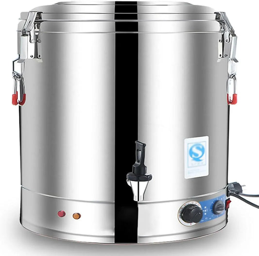 L/50 L/60 en Acier Inoxydable, Idéale pour Les Cafés, pour Fontaine À Eau Chaude Professionnelle Grande Capacité, 40 L/70 L, avec Contrôle De La