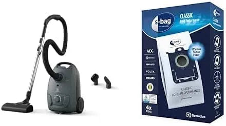 Electrolux EB51C1OG Aspirateur, 3,5 L, vert, Boite de 4 Sacs