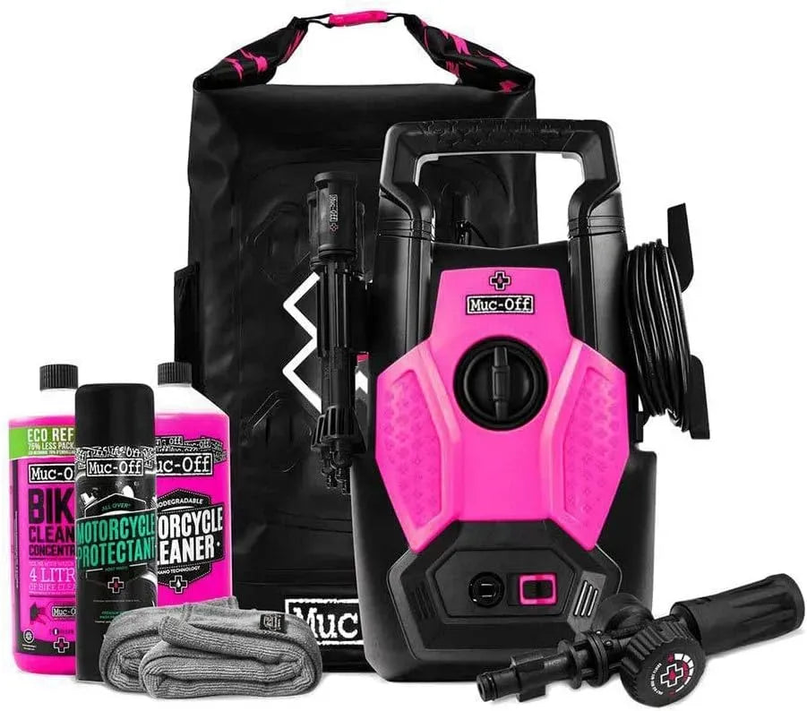 Nettoyeur haute pression, appareil de lavage haute pression, Muc-Off Ensemble Nettoyeur Haute Pression Motos