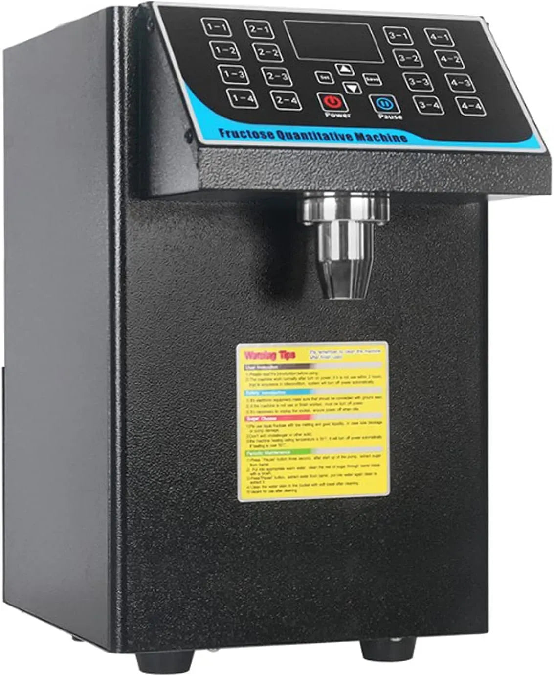 Distributeur, 7,5 L, pour le lait et le thé, Machine quantitative de fructose 7,5 l