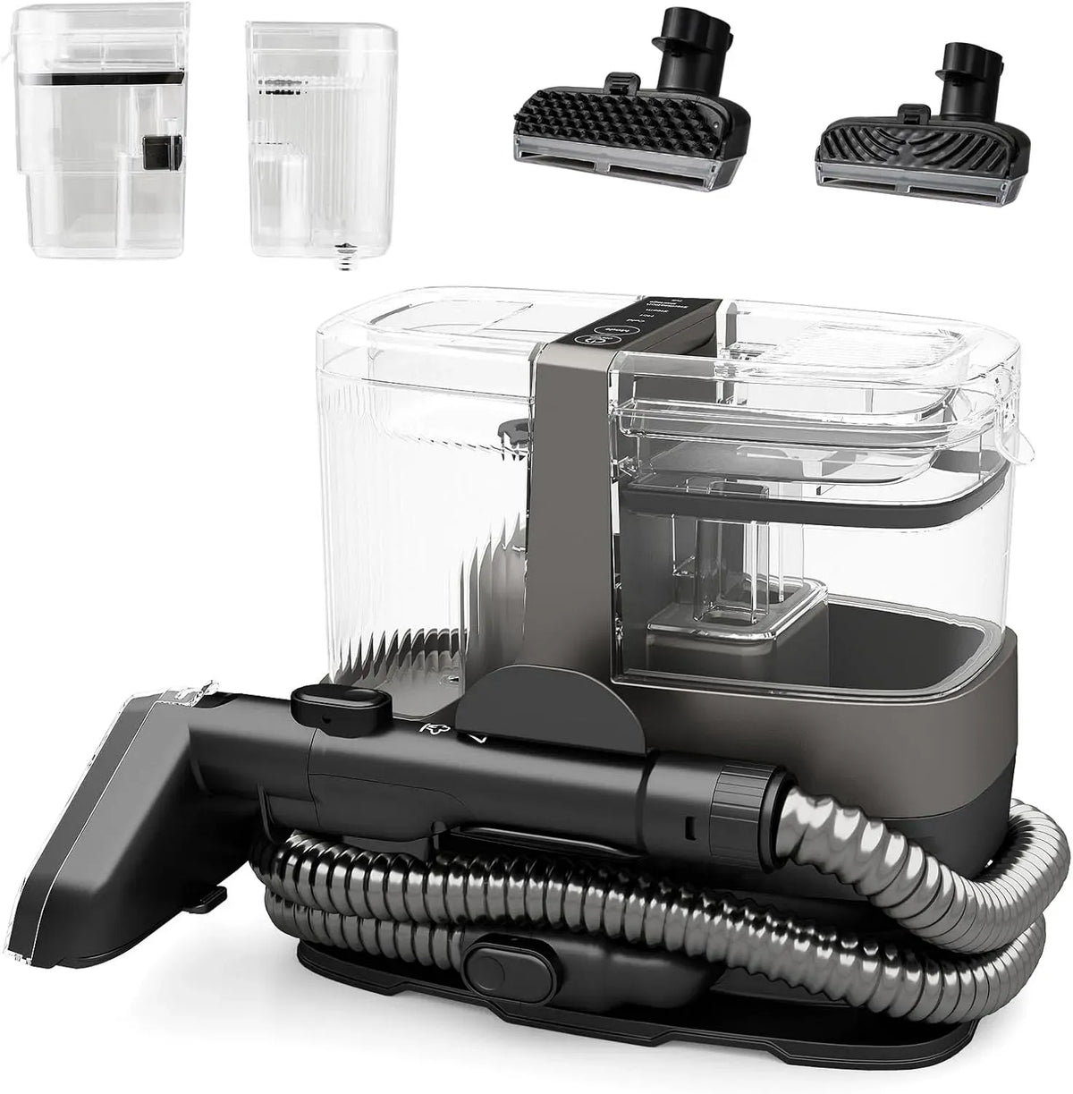 Accessoire pour appareil, 1800 W, COSTWAY, vapeur, Aspiration Puissante de 17 kPa, Shampouineuse Canapé de 1800W