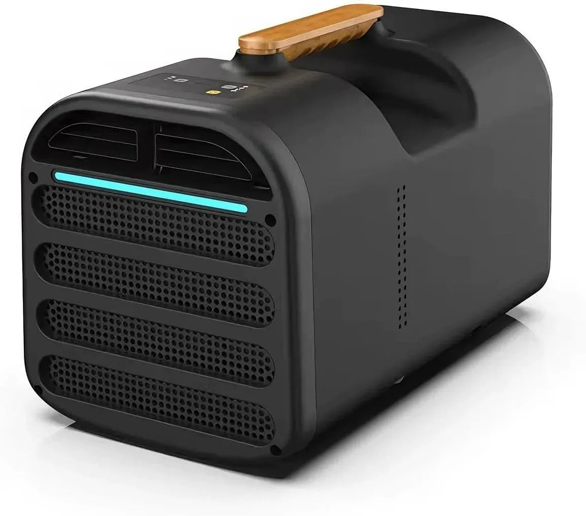 Climatiseur 12.2in, portable, tactile, noir, 4500 BTU Compact, Size:11, 02 * 19, Commande Tactile, 68 *