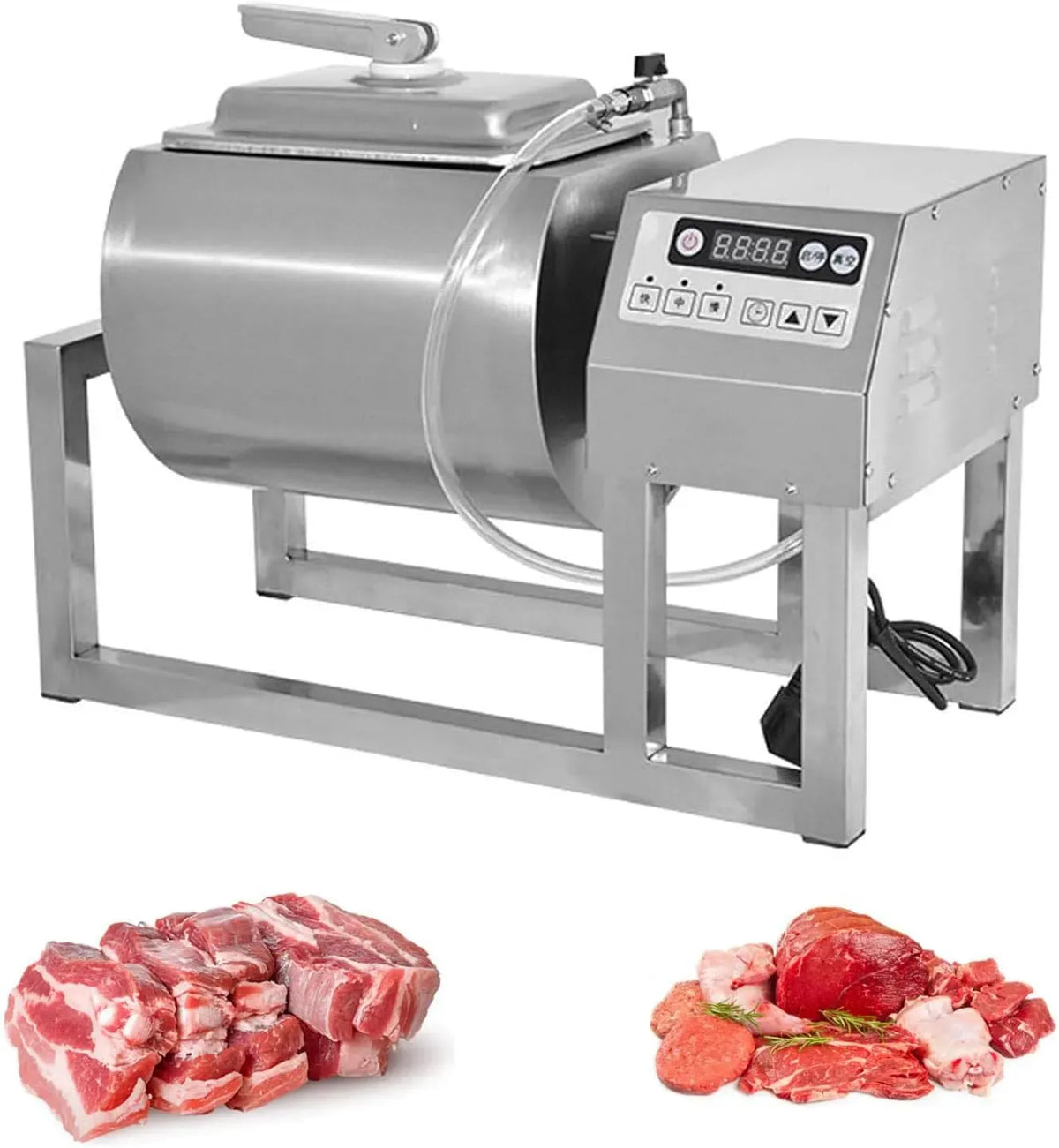Machine à Mariner, 18 L, 3 vitesses, acier inoxydable, pour Poulet