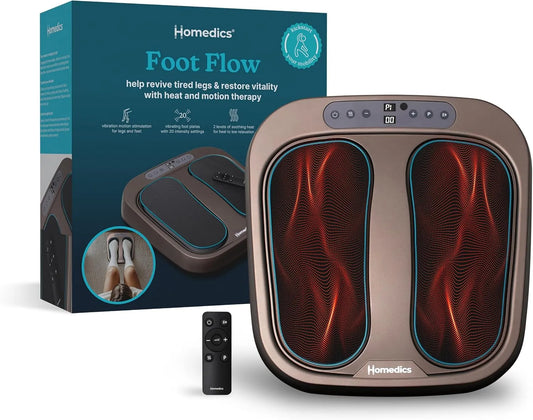 Masseur, Boost, Mobility, Booster, Homedics Foot Flow Mobility Booster Masseur Vibrant