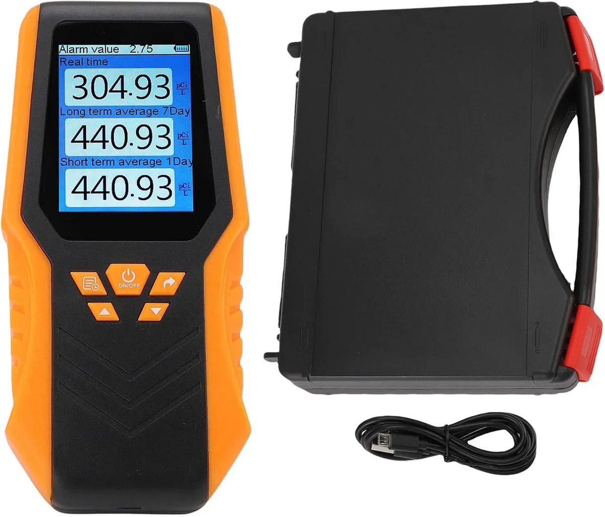 Détecteur, Batterie, Portable, écran LCD, pour la Maison