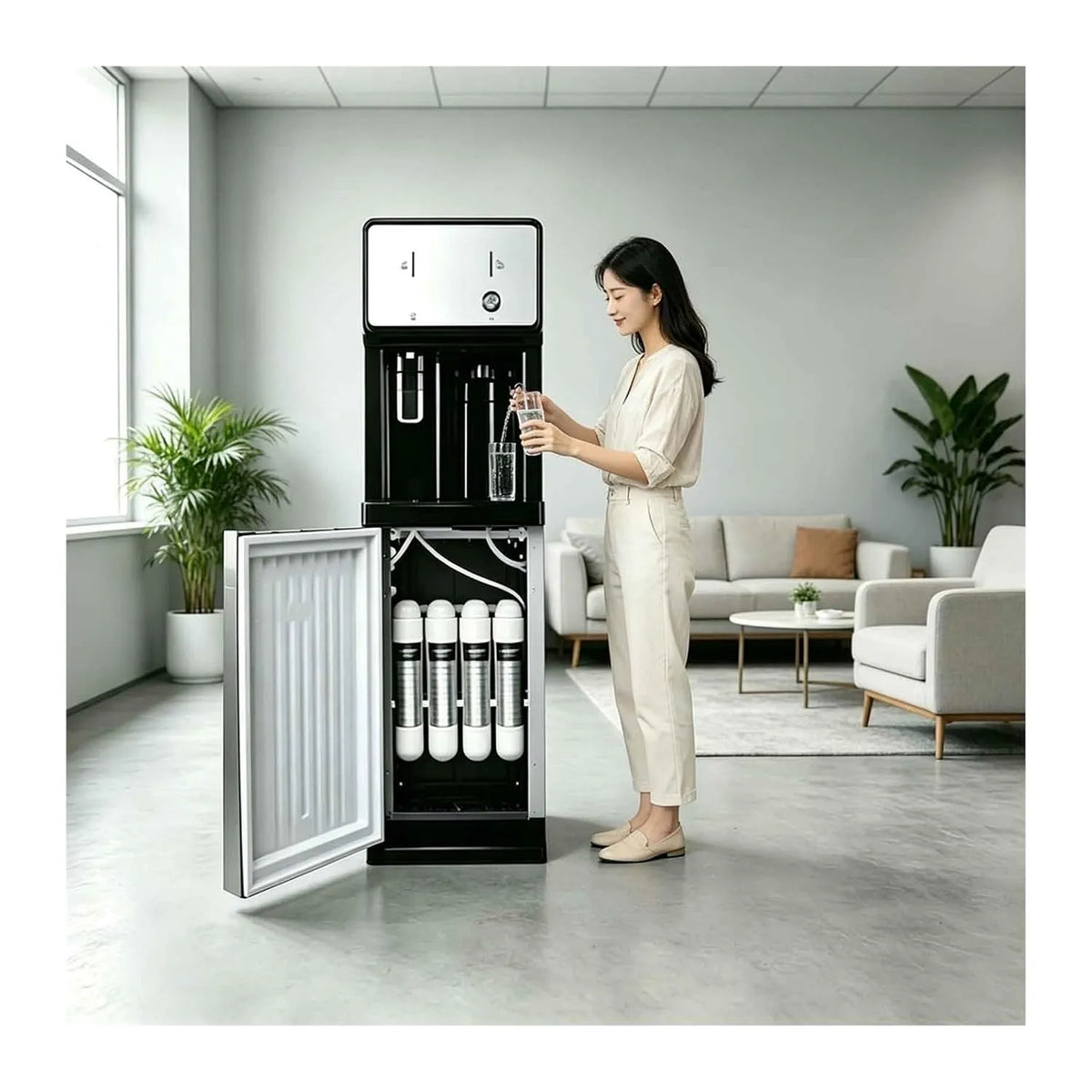 refroidisseur, Distributeur, professionnel, bureau à domicile