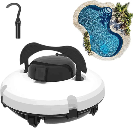 robot nettoyeur de piscine, 28 W, 3 m, 17 m, 100 m, sans fil