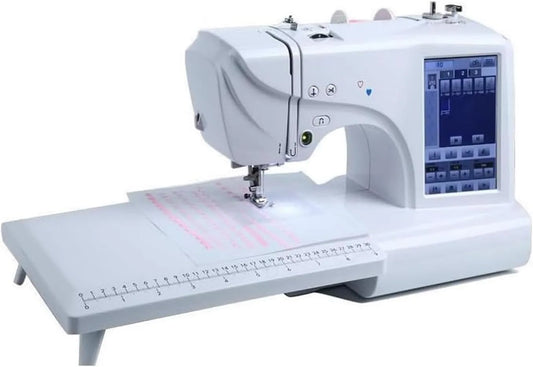 Machine à broder, machine à coudre, machine à coudre électrique, machine à broder électrique, tactile, écran LCD, pour la décoration de la maison