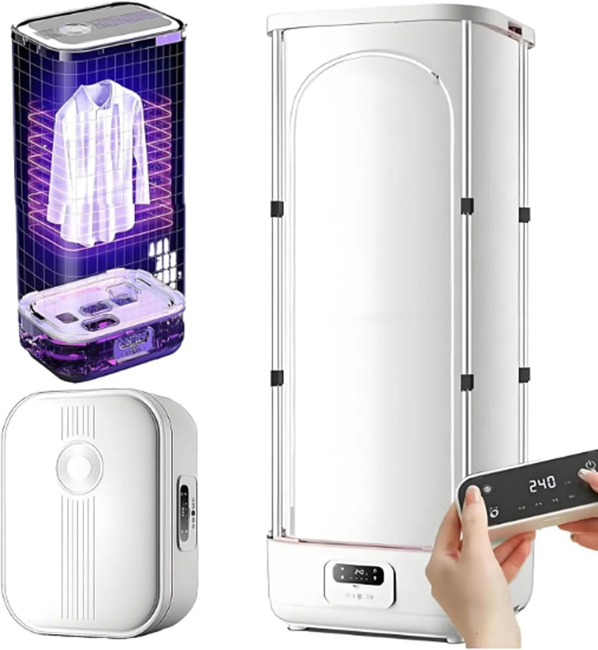 Sèche-linge, portable, vapeur, Presse À Vapeur