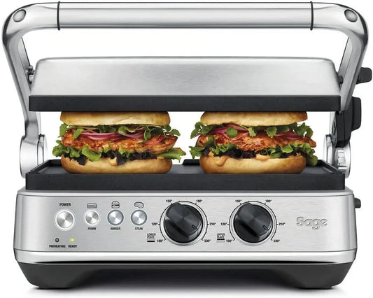 Sage Grill, gril à panini et croque-monsieur, pose libre, acier inoxydable