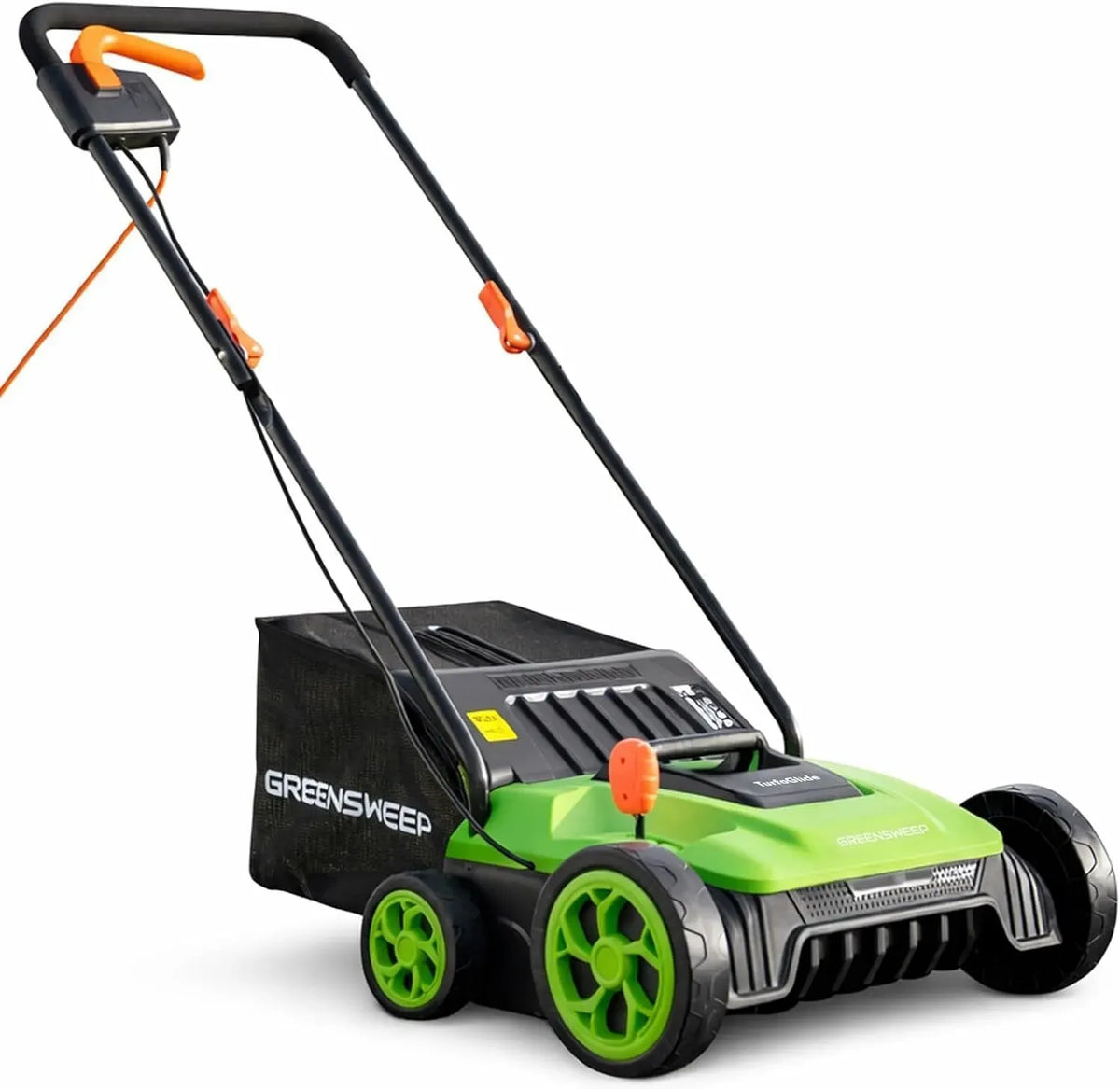 Aspirateur, 40 L, 5 hauteurs réglables, Sac de ramassage de 40 L, GreenSweep V1