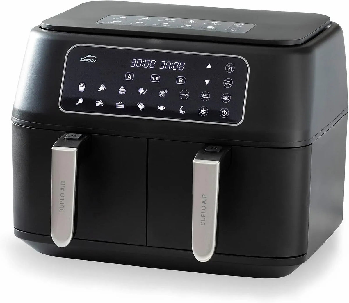 Lave-vaisselle, professionnel, Lacor 69508, machine à laver la vaisselle, Friteuse sans huile DuploAir