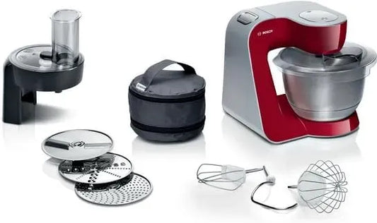 Bosch Machine de cuisine, 1000 W, rouge
