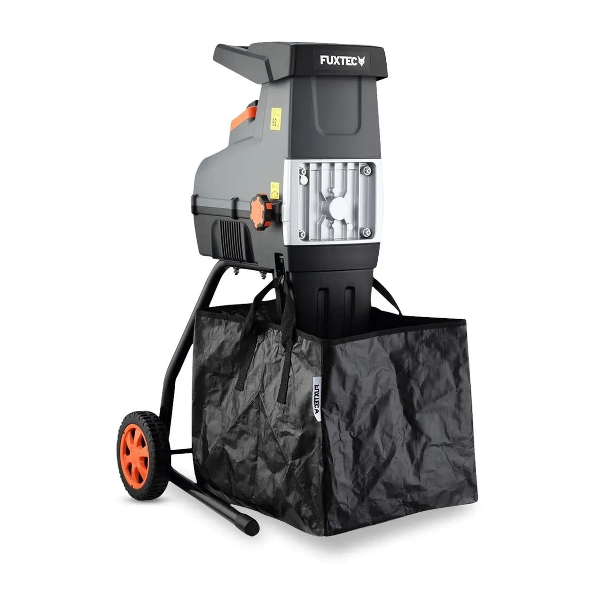 FX-EGH2800T IPX4 Marche arrière, Broyeur de végétaux électrique FX-EGH2800T, 2800W, Système à rouleaux silencieux 92 dB, Sac toile 60 L