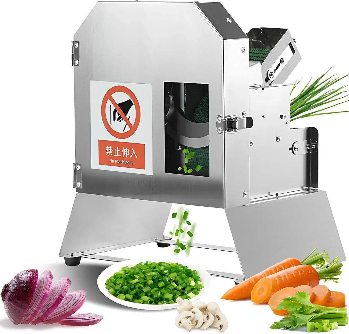 180kg/h Robot, trancheuse alimentaire, 200 W, 35 mm, 180 kg, professionnel, pour Légumes