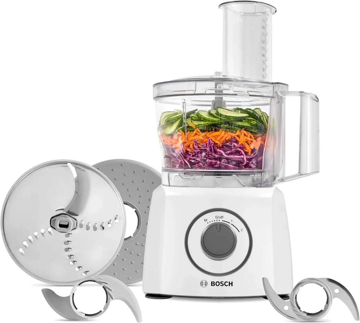 Bosch MCM3100WGB Robot de cuisine, 700 W, blanc