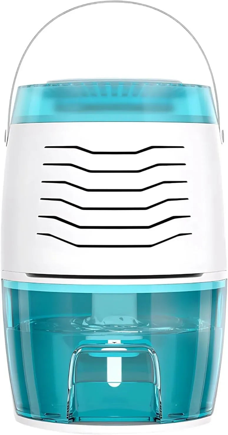 Déshumidificateur, 39 dB, portable, grand réservoir, silencieux, amovible, réservoir visible et amovible de 1 200 mL