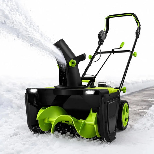 2Batt Machine De Déneigement, 25cm, 40 V, 7,6 m, 25 cm