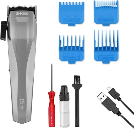 G+300 Moteur, USB, professionnel, sans fil, Tondeuse Cheveux Professionnelle Homme Gamma+