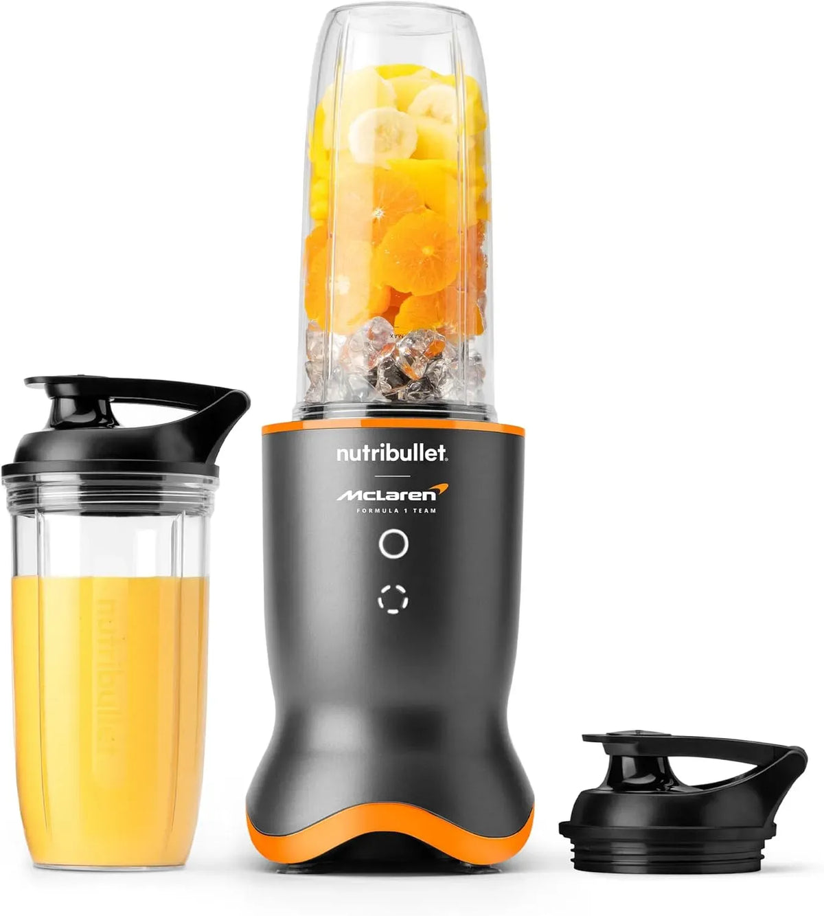 Blender NB1206GO-MC, 1200 W, gris, Tasses en Tritan 700/900 ml, nutribullet Ultra x McLaren F1 Team